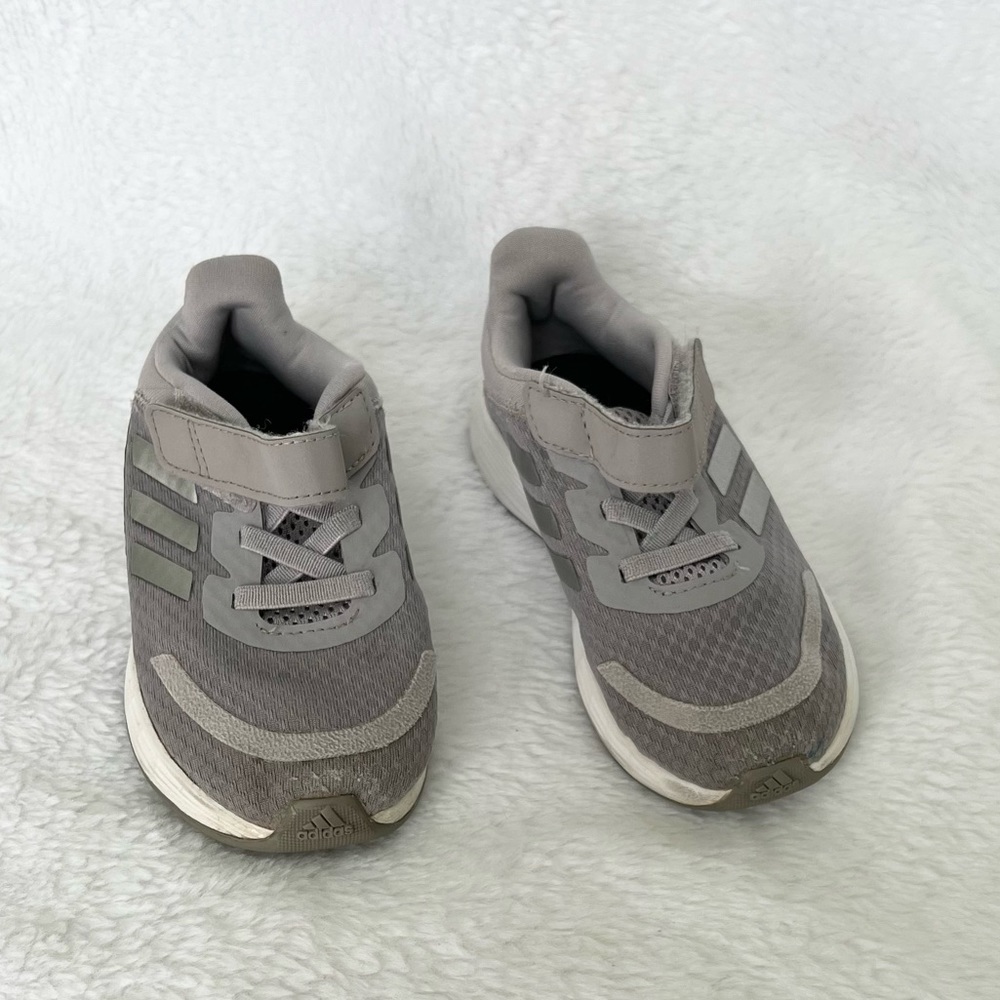 Adidas Duramo Toddler Girls Shoes - Size 9 - Color Grey - Picture 13 of 16